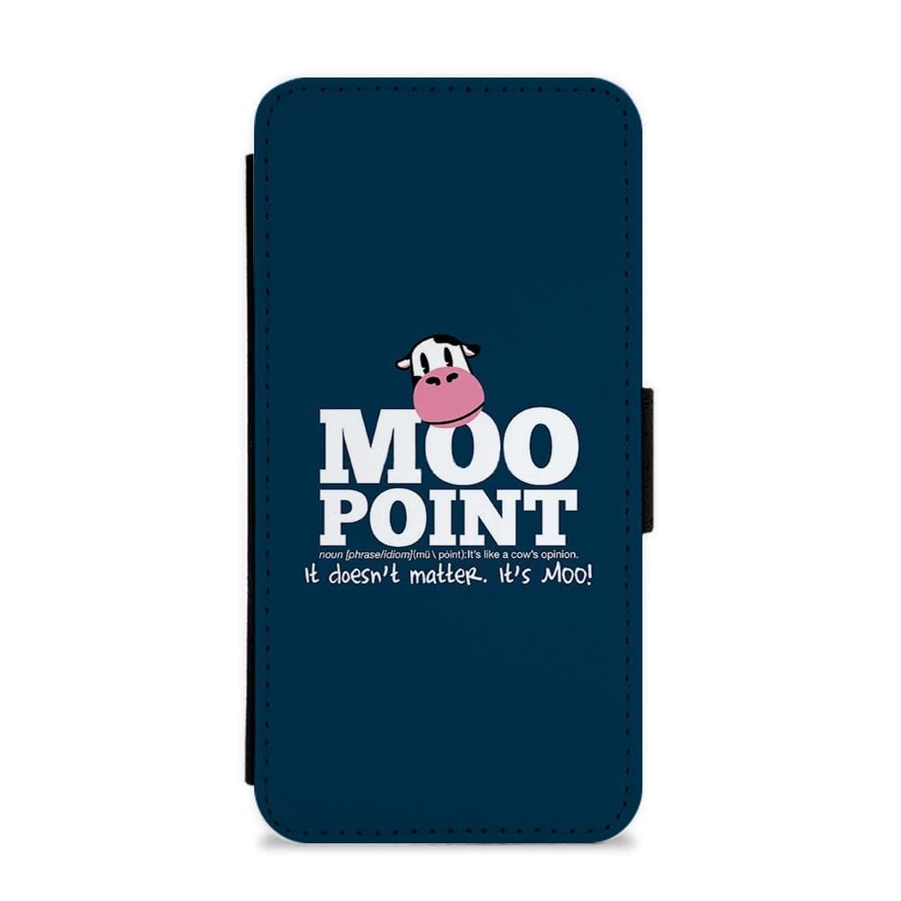 A Moo Point - Joey Tribbiani Flip / Wallet Phone Case - Fun Cases