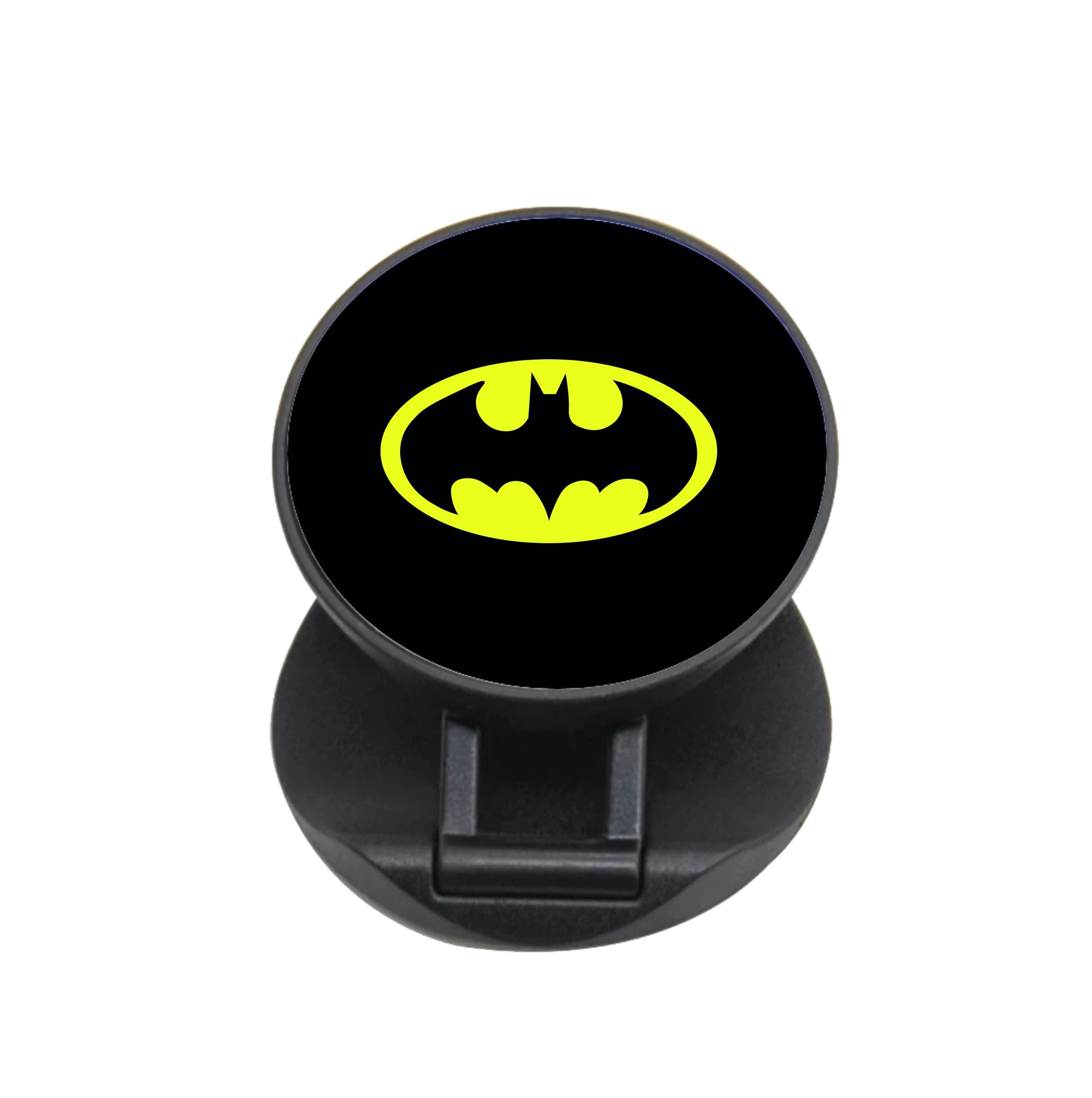 Black Bat Superhero Logo FunGrip