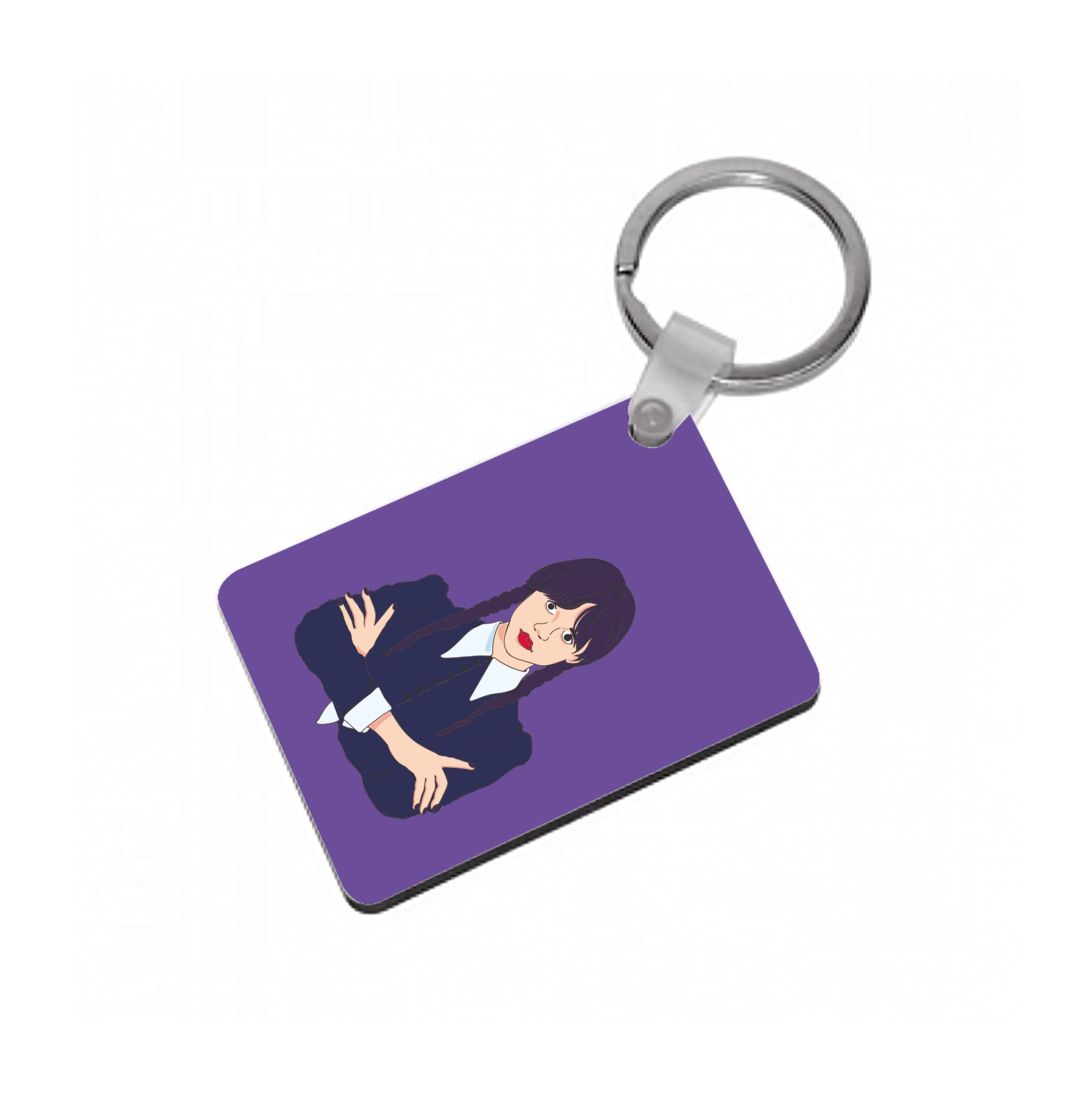 Wednesday Addams Wednesday Keyring