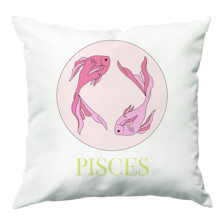 Pisces - Tarot Cards Cushion
