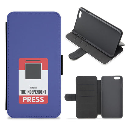 The Independent Press Flip / Wallet Phone Case