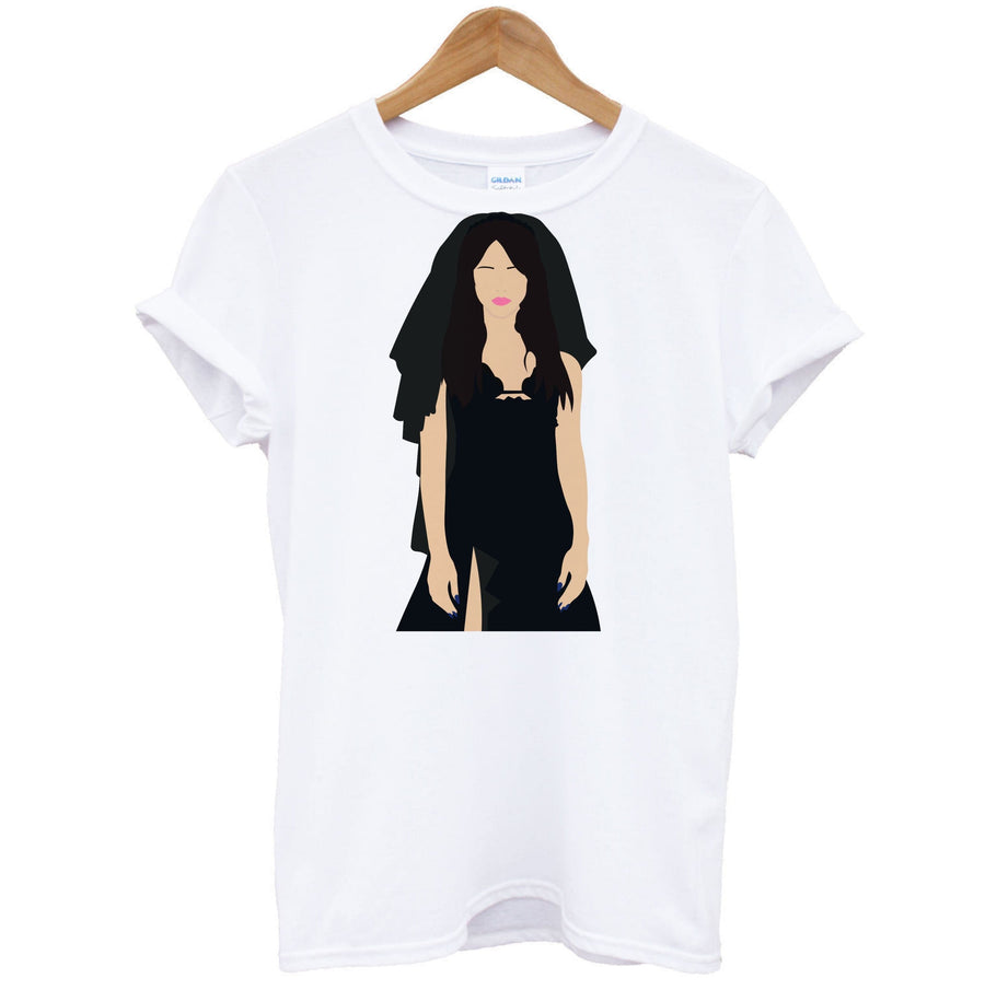 Black Dress - Jenna Ortega T-Shirt