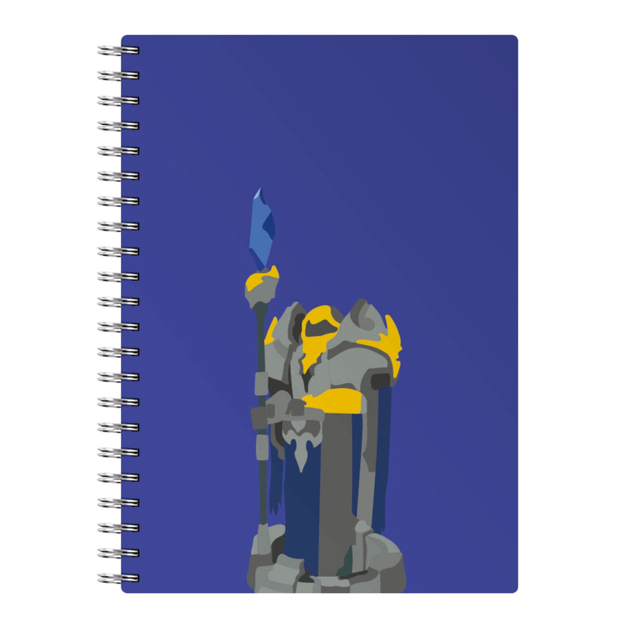 Turret Blue - League Of Legends Notebook