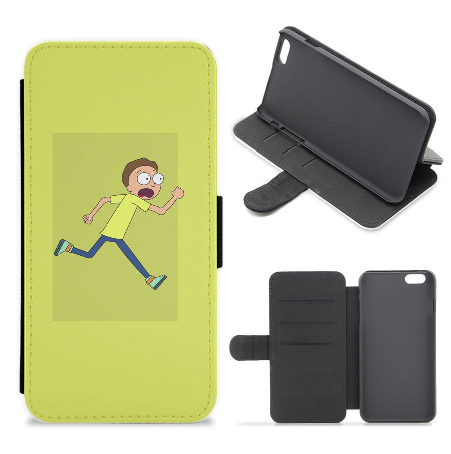 Morty - Rick And Morty Flip / Wallet Phone Case