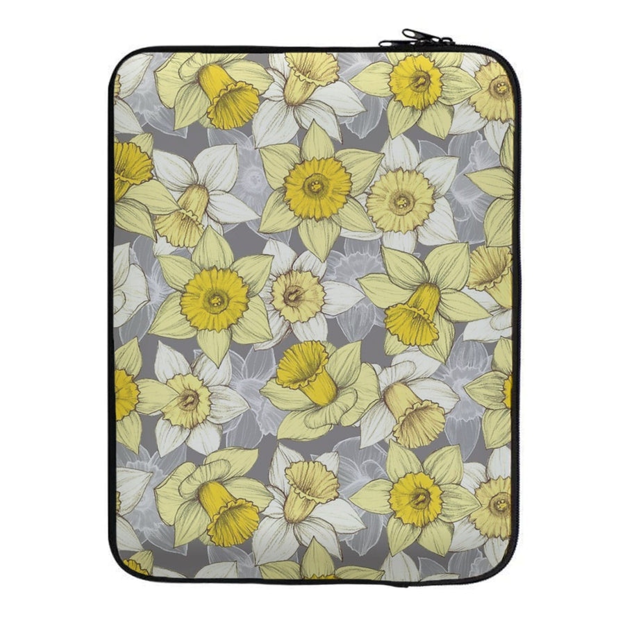 Daffodil Daze - Spring Pattern Laptop Sleeve