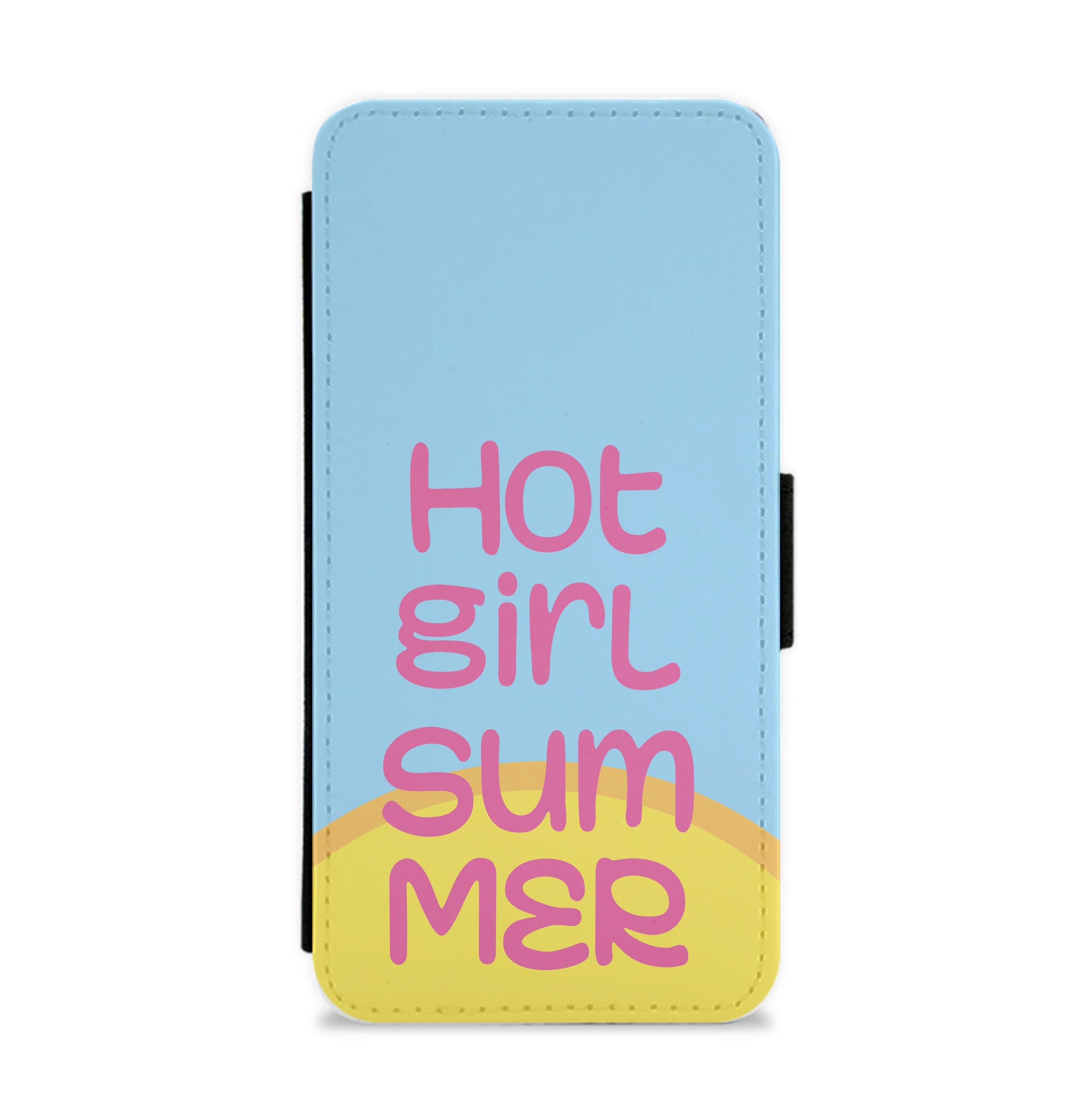 Hot Girl Summer - Summer Quotes Flip / Wallet Phone Case