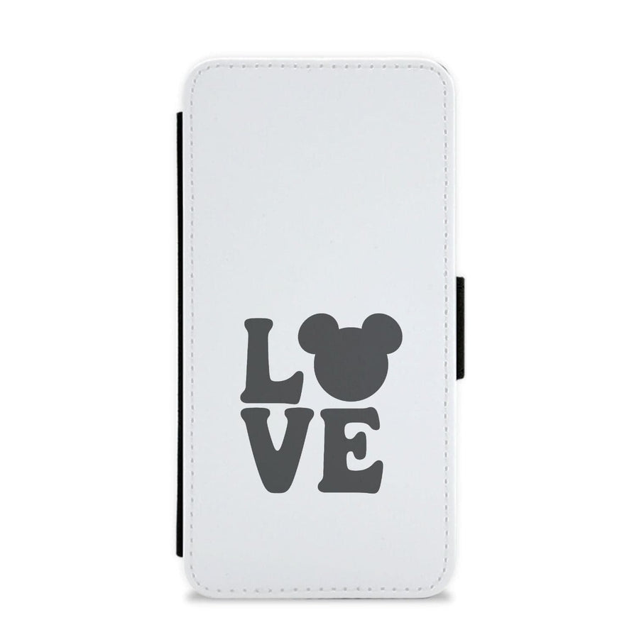Mickey Mouse Love - Disney Valentine's Flip / Wallet Phone Case