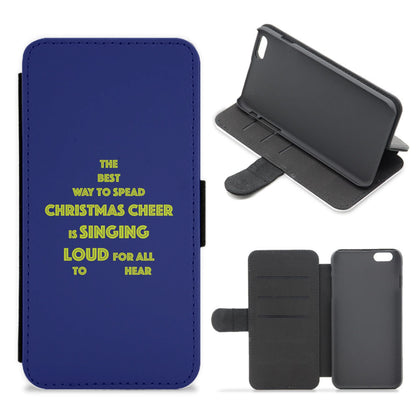 Christmas Cheer - Elf Flip / Wallet Phone Case