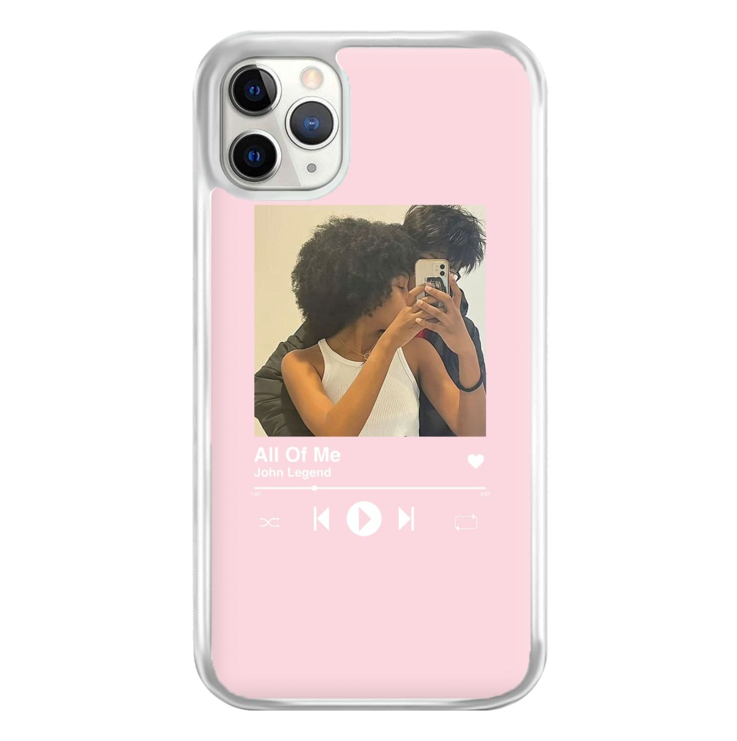 Album Cover - Personalised Couples Phone Case