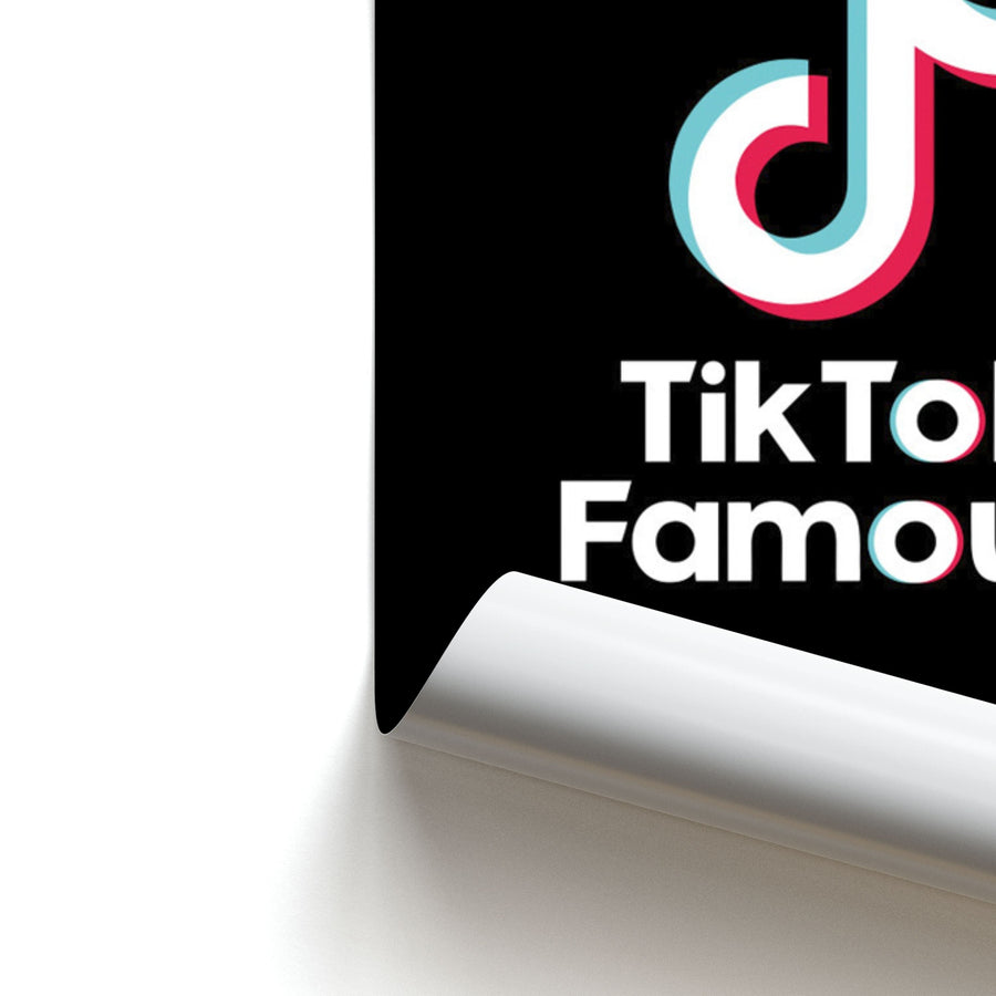 TikTok Famous Poster