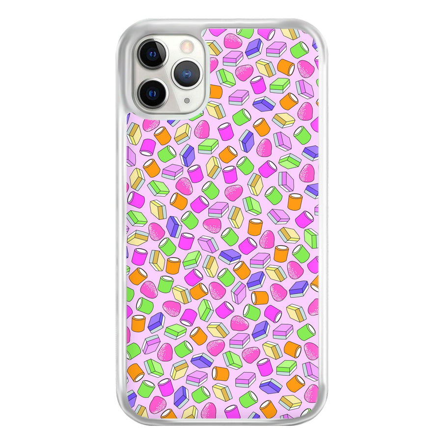 Pink Dolly Mix - Sweets Patterns Phone Case