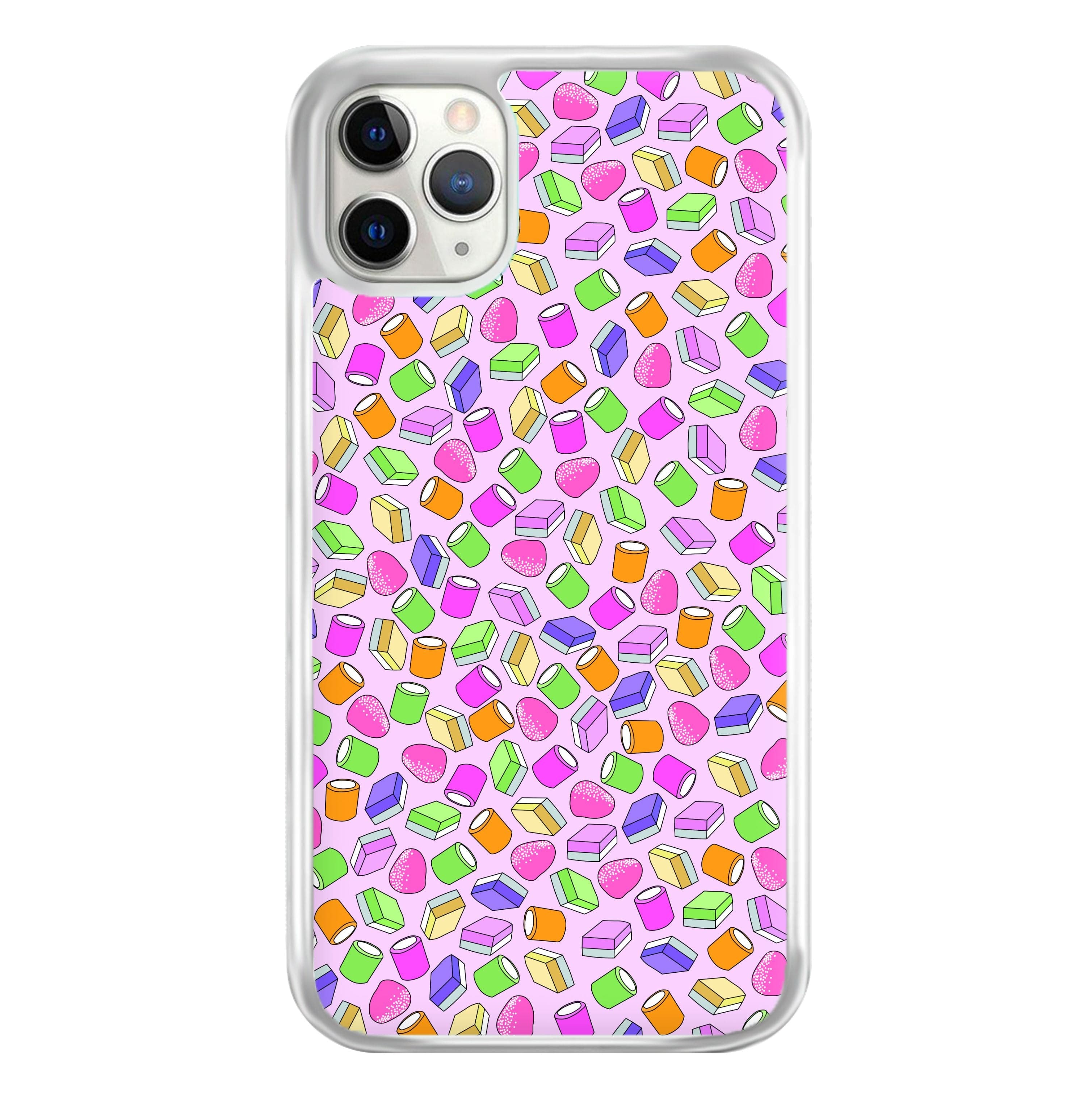 Pink Dolly Mix - Sweets Patterns Phone Case