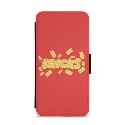 Bricks Text Flip / Wallet Phone Case