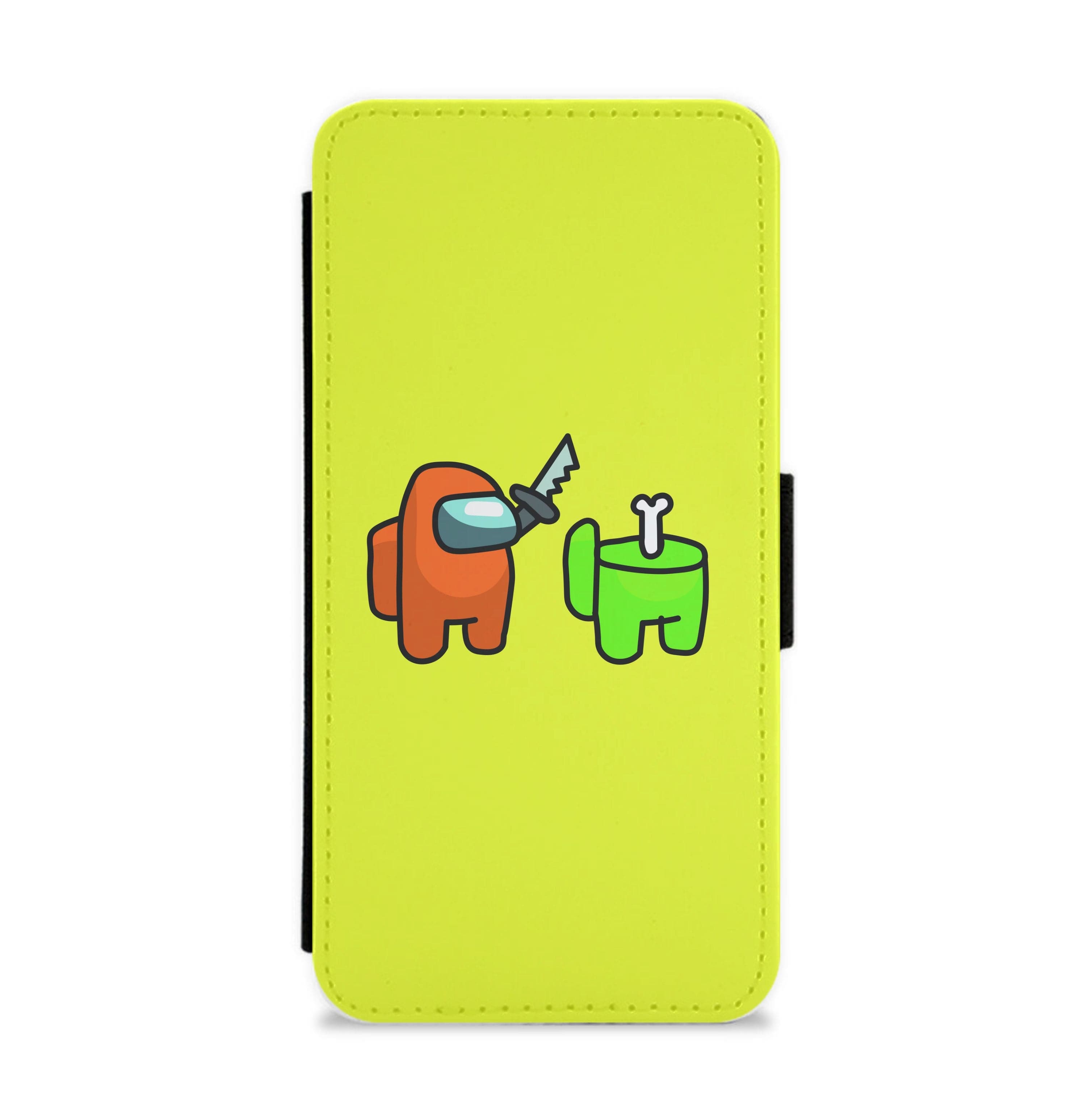 Among Gaming Killed Flip / Wallet Phone Case