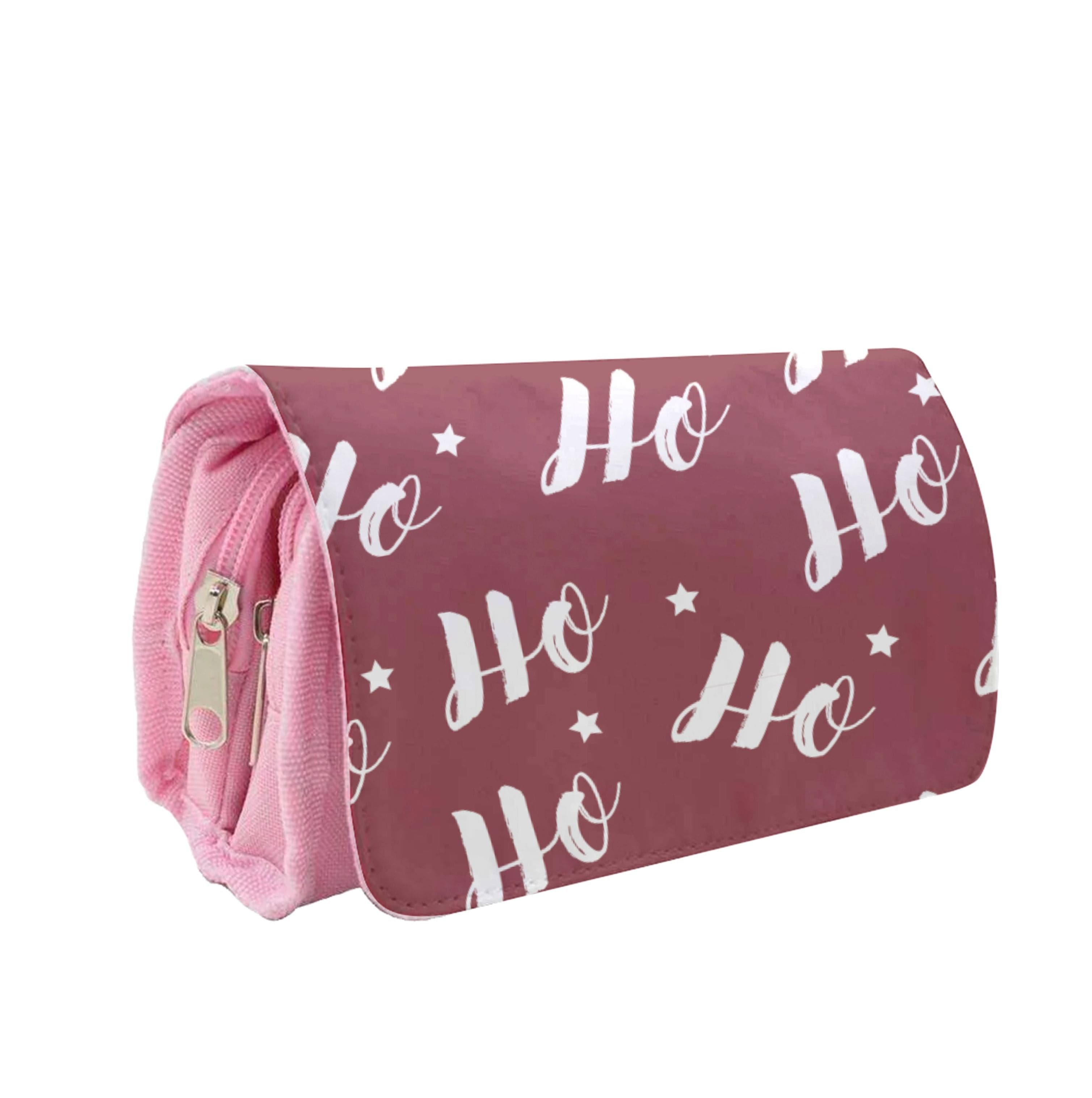 Ho Ho Ho Christmas Pattern Pencil Case