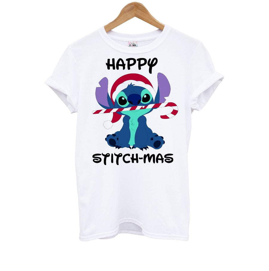 Happy Stitchmas - Christmas Kids T-Shirt