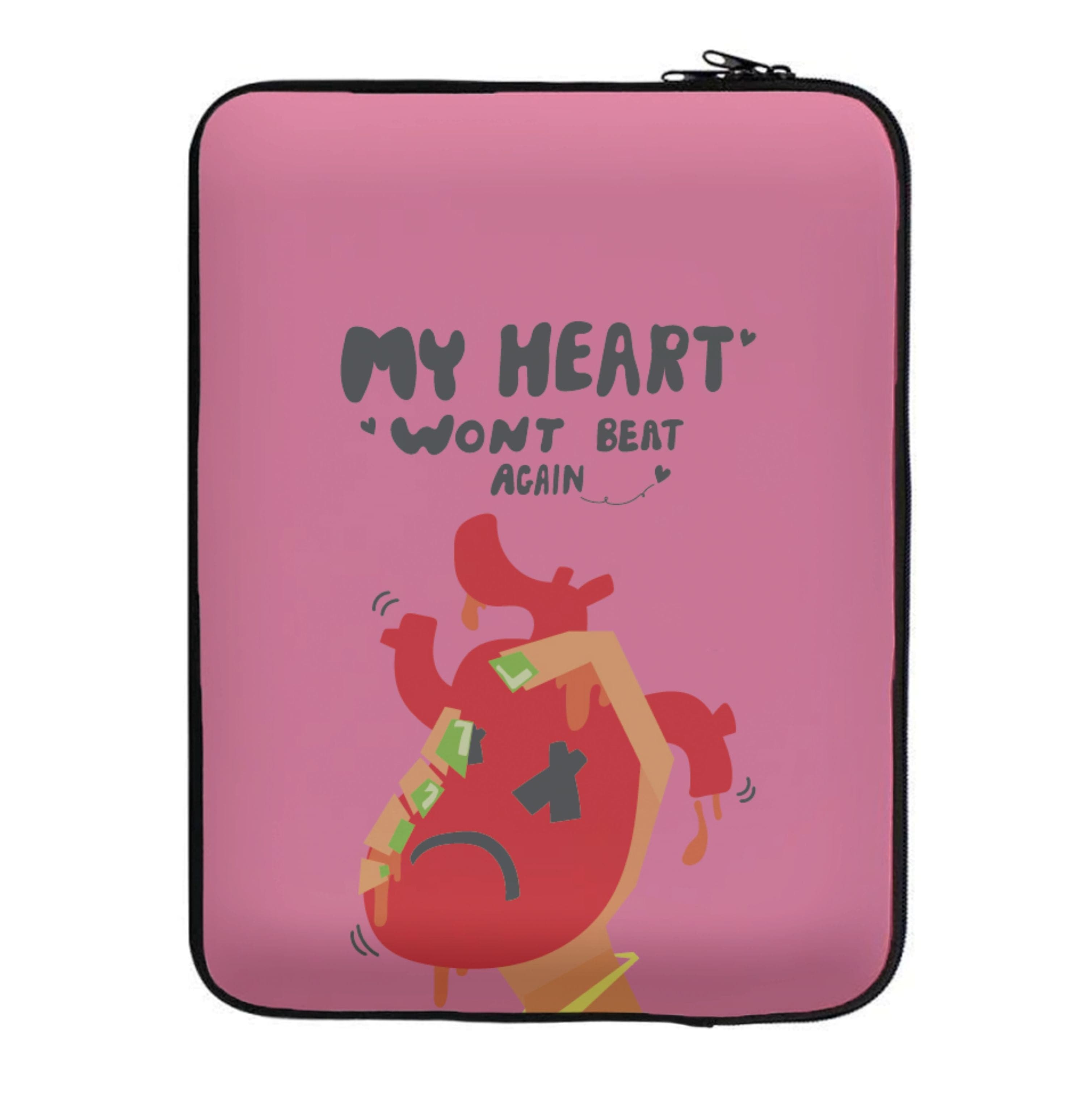 My heart wont beat again Laptop Sleeve