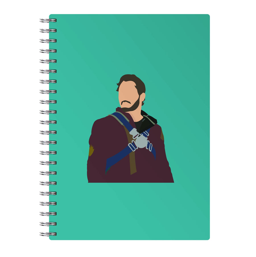 Star Lord - Guardians Of The Galaxy Notebook