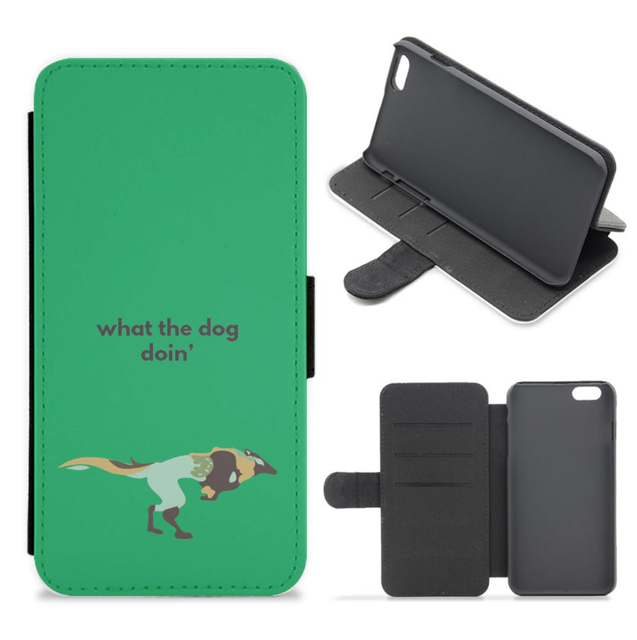What The Dog Doin' - Valorant Flip / Wallet Phone Case