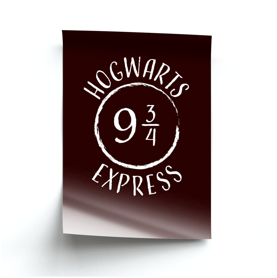 Hogwarts Express - Harry Potter Poster