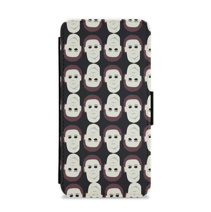 Collage - Michael Myers Flip / Wallet Phone Case