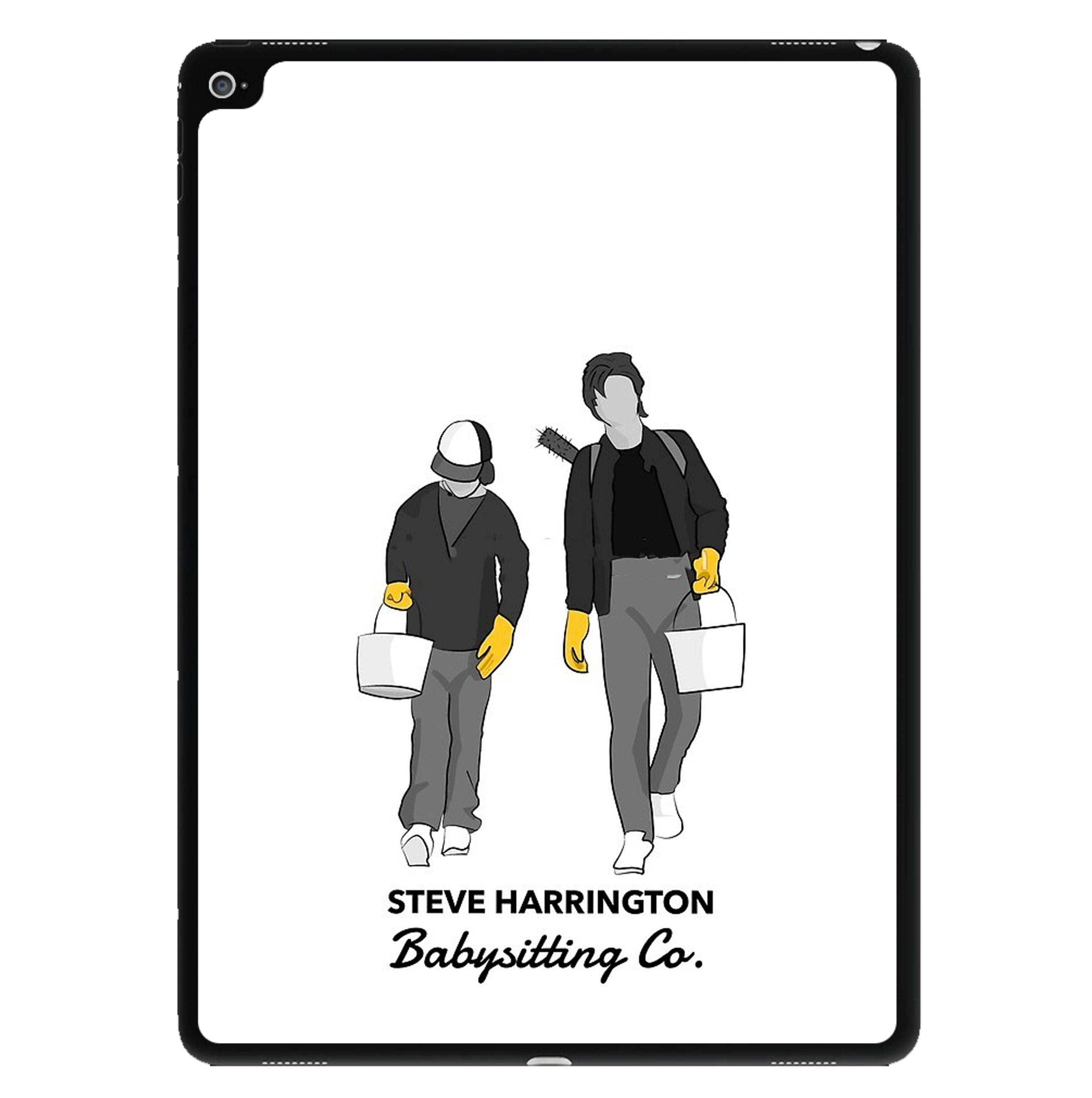 Steve Harrington Babysitting Co iPad Case