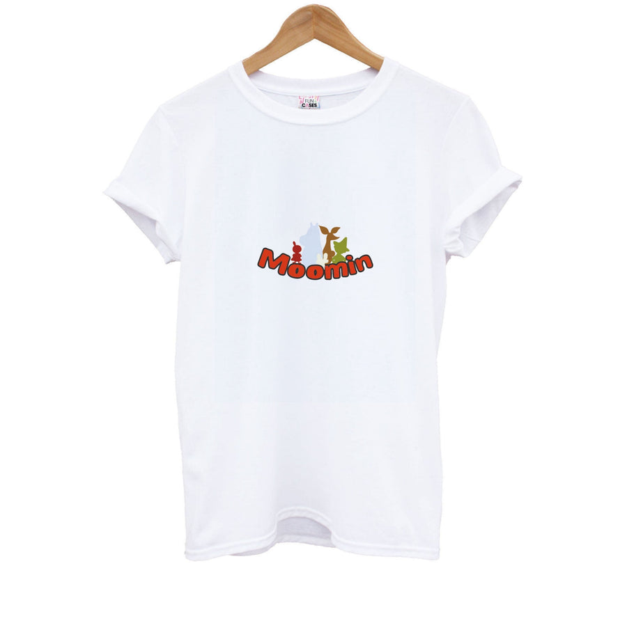 Moomin Text Kids T-Shirt