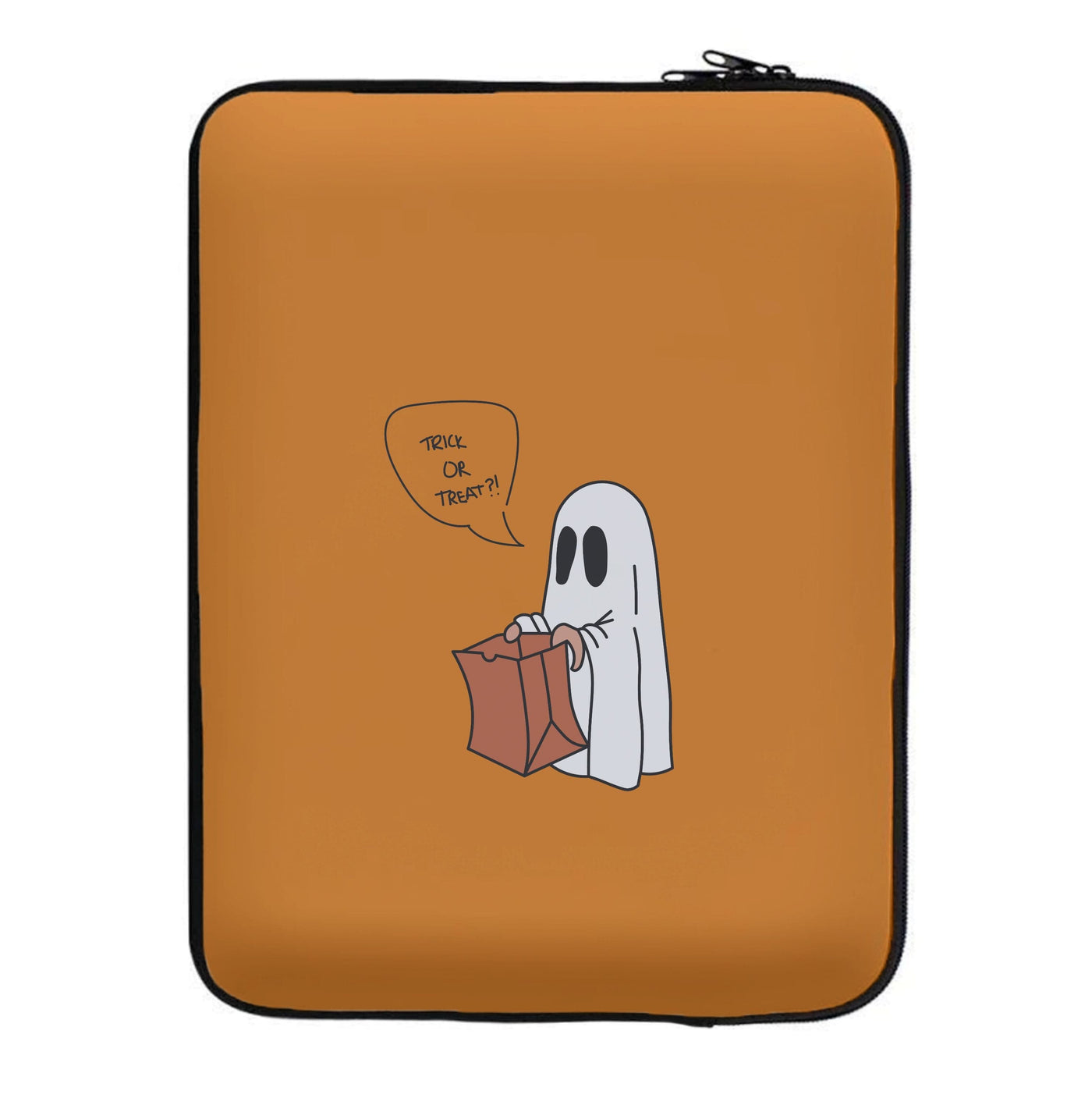 Trick Or Treat Ghost - Halloween Laptop Sleeve
