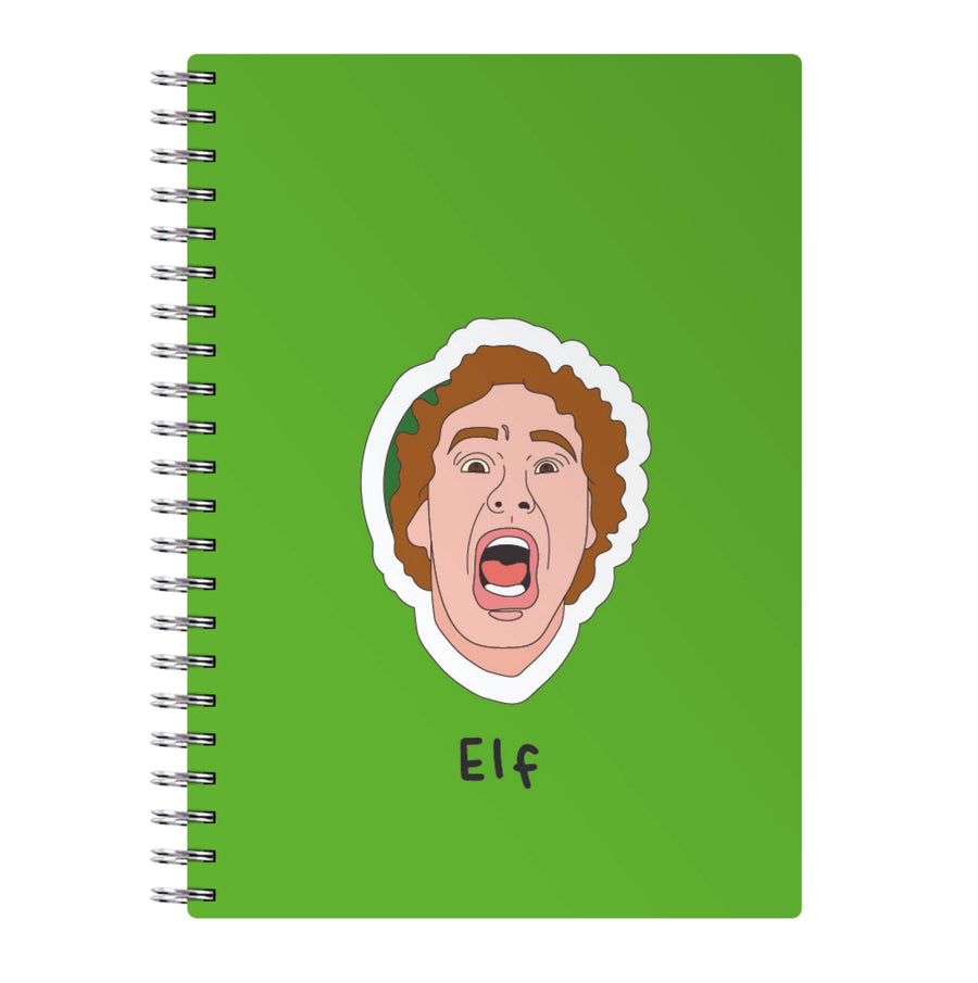 Scream Face - Elf Notebook