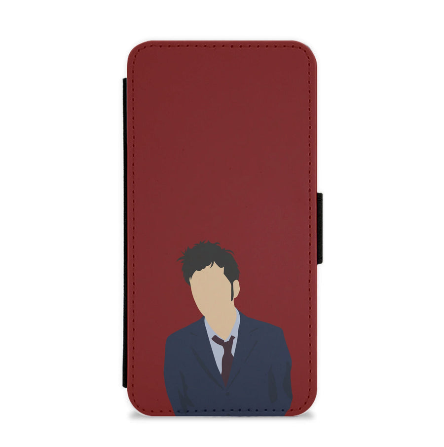 David Tennant - The Doctor  Flip / Wallet Phone Case