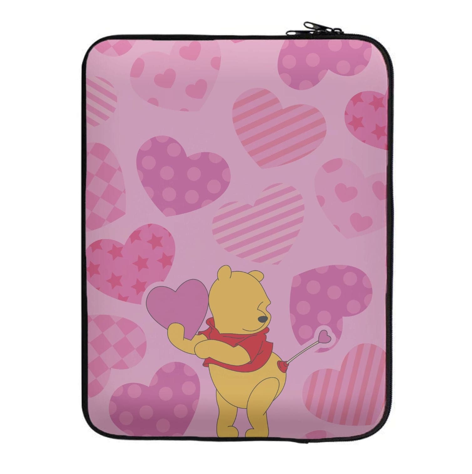 Cupid Pooh Valentine's Laptop Sleeve