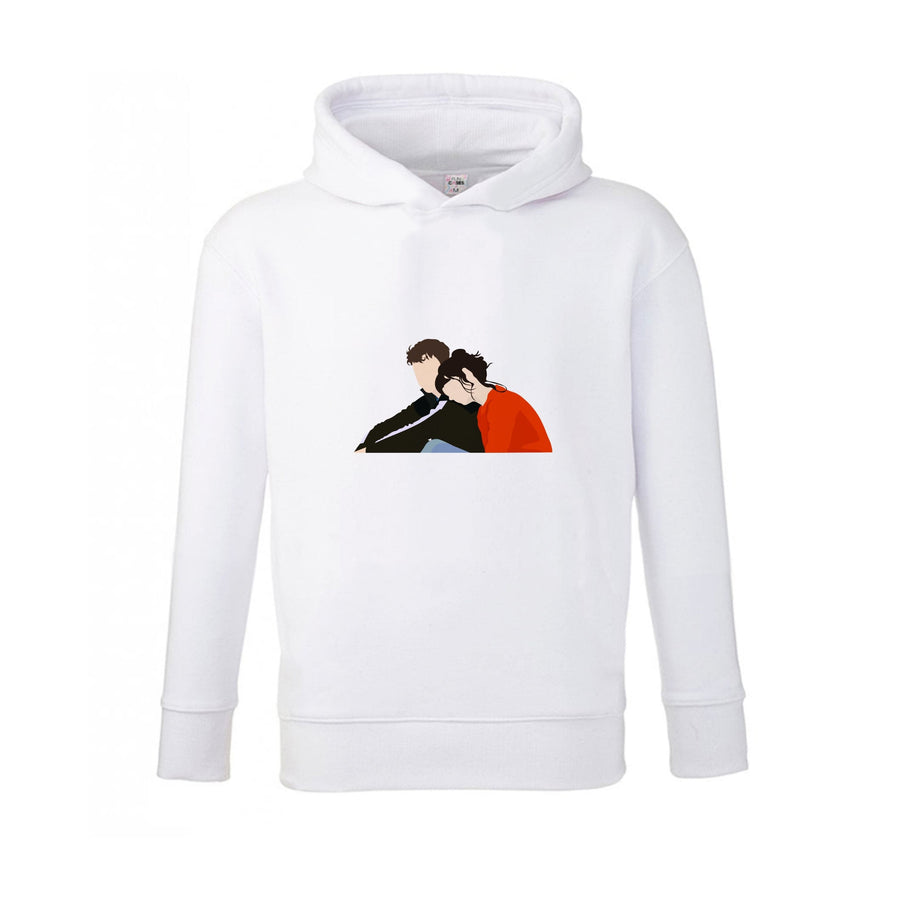 Marianne Resting On Connell - Normal People Kids Hoodie
