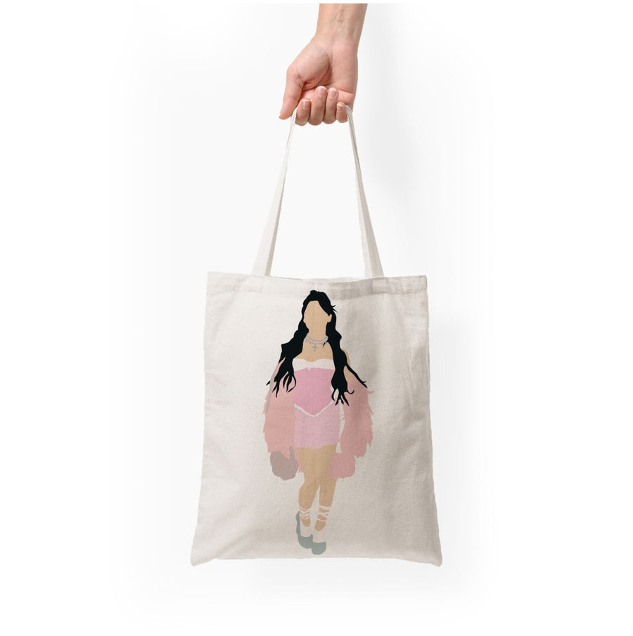 Pink Dress - Nessa Barrett Tote Bag