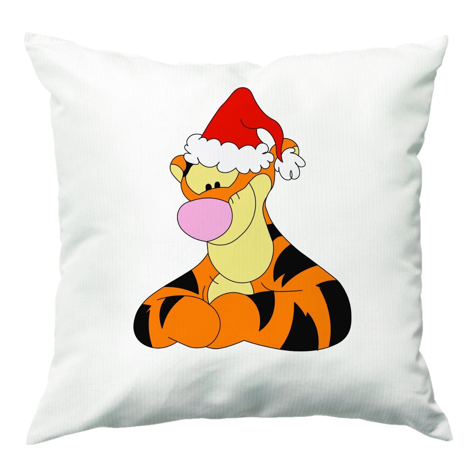 Tiger Pattern Christmas Cushion