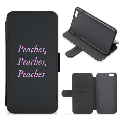 Peaches , Peaches , Peaches Flip / Wallet Phone Case