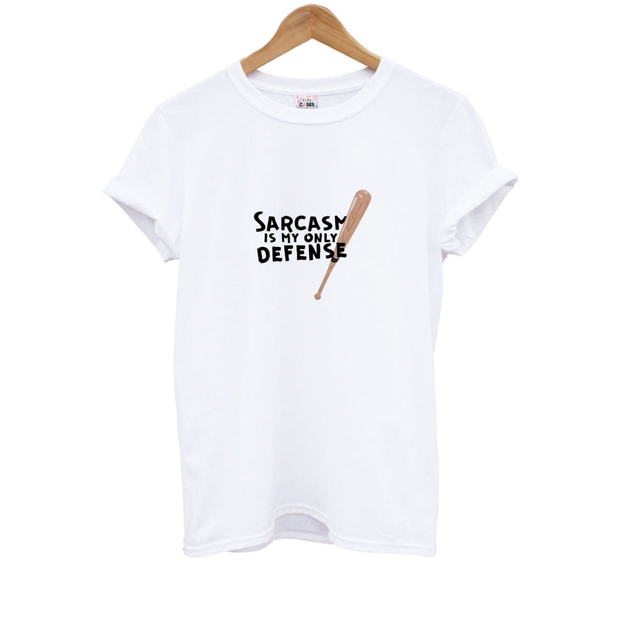 Sarcasm Is My Only Defense - Teen Wolf Kids T-Shirt