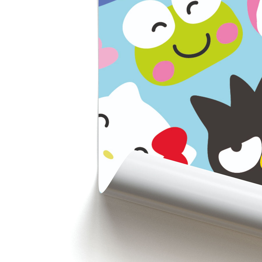 Pattern - Hello Kitty Poster
