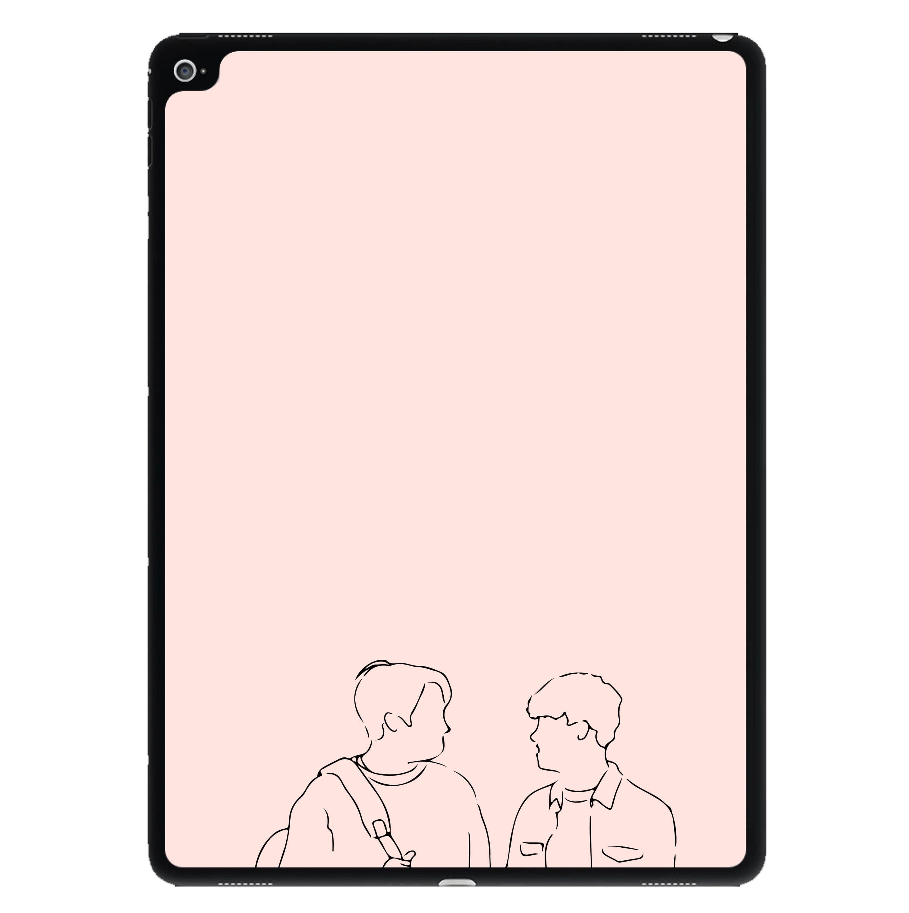 Outline - Heart TV iPad Case