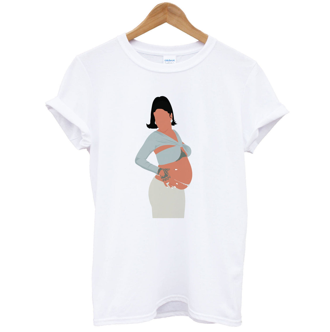Pregnancy Announcement - Rihanna T-Shirt