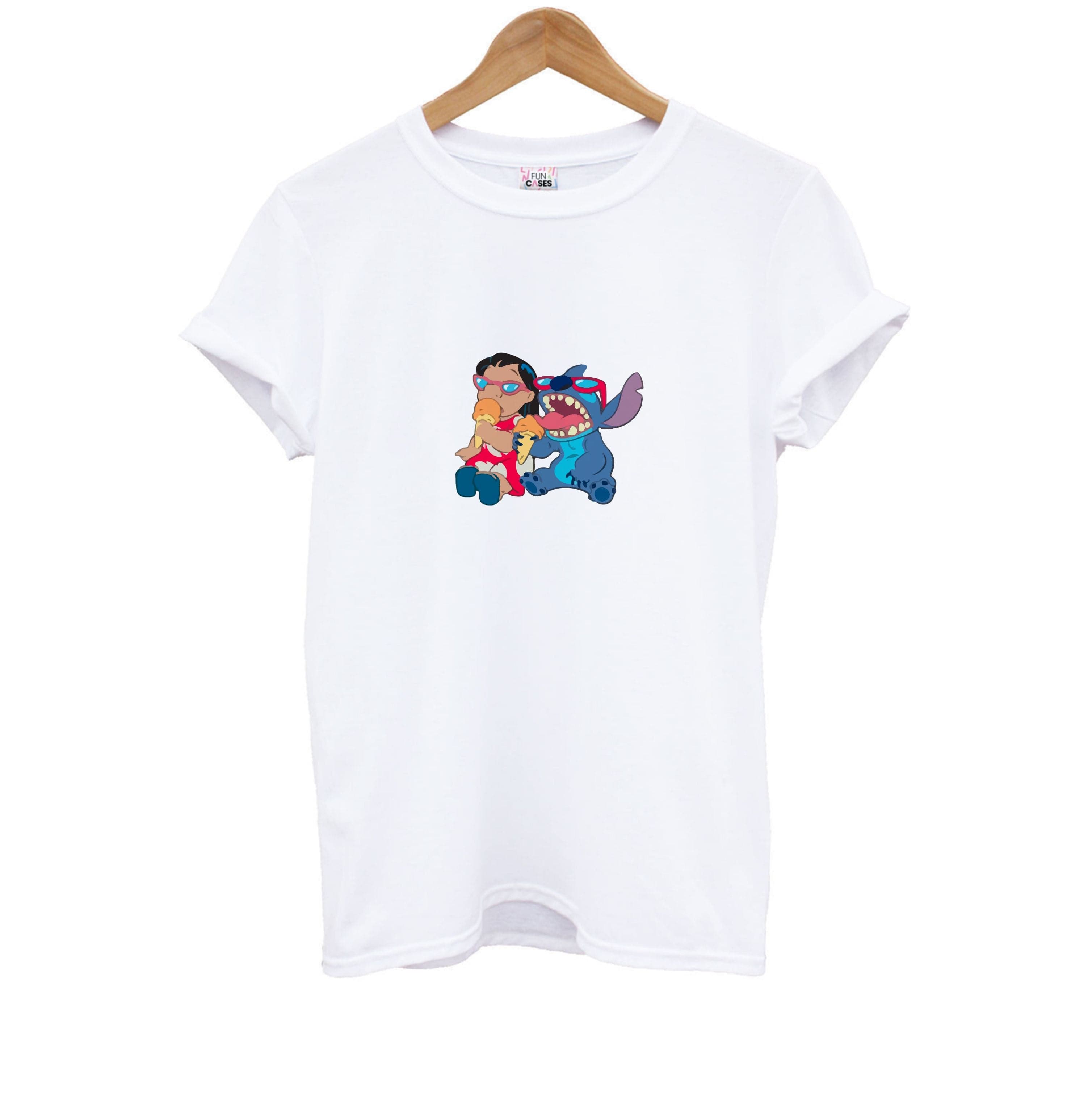 Ice Cream Alien Blue Kids T-Shirt