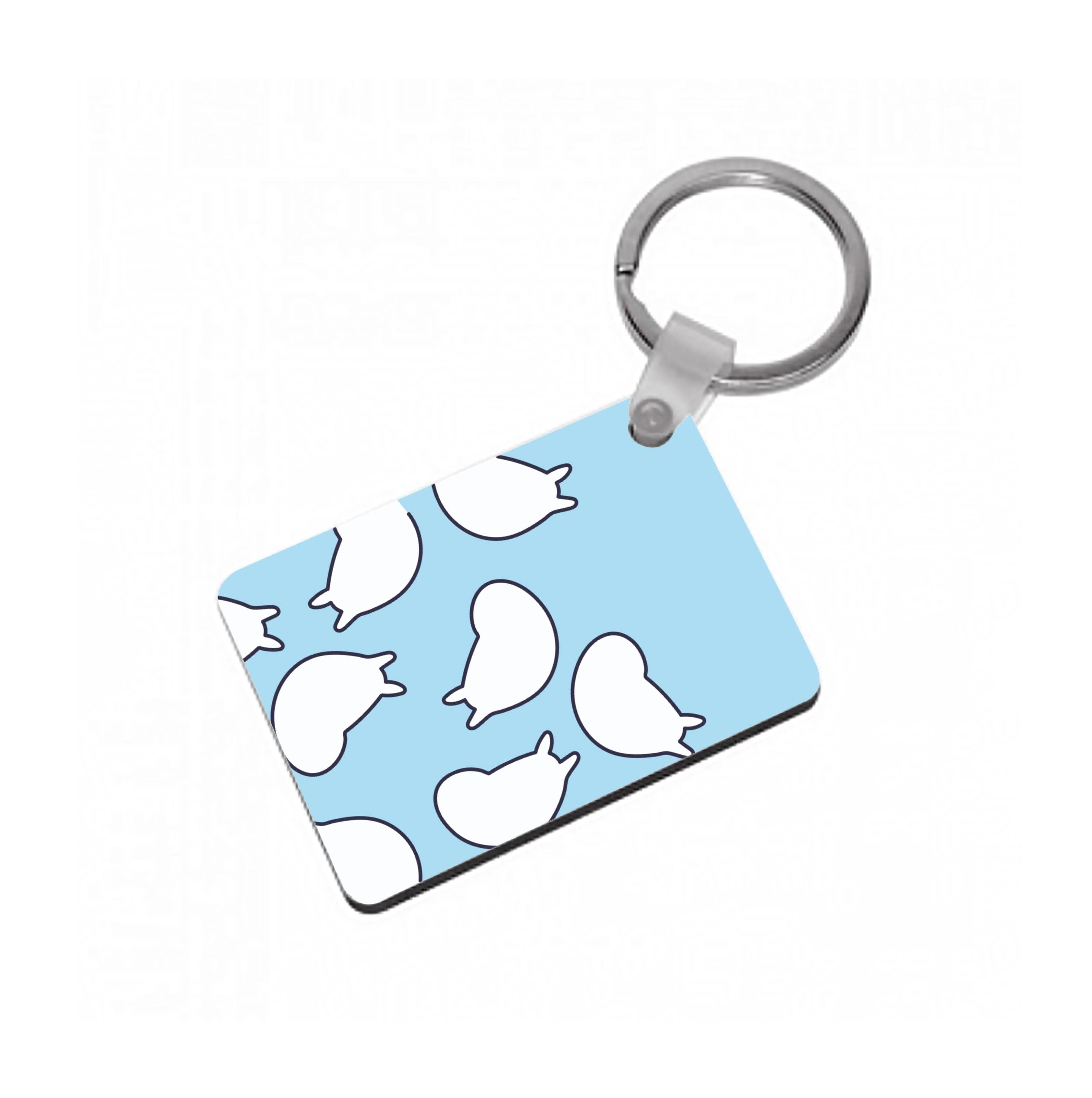 Moom Pattern Keyring