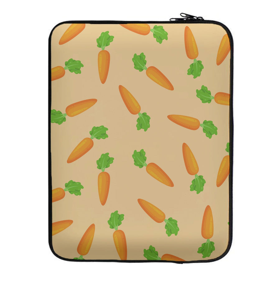 Carrot Pattern Laptop Sleeve