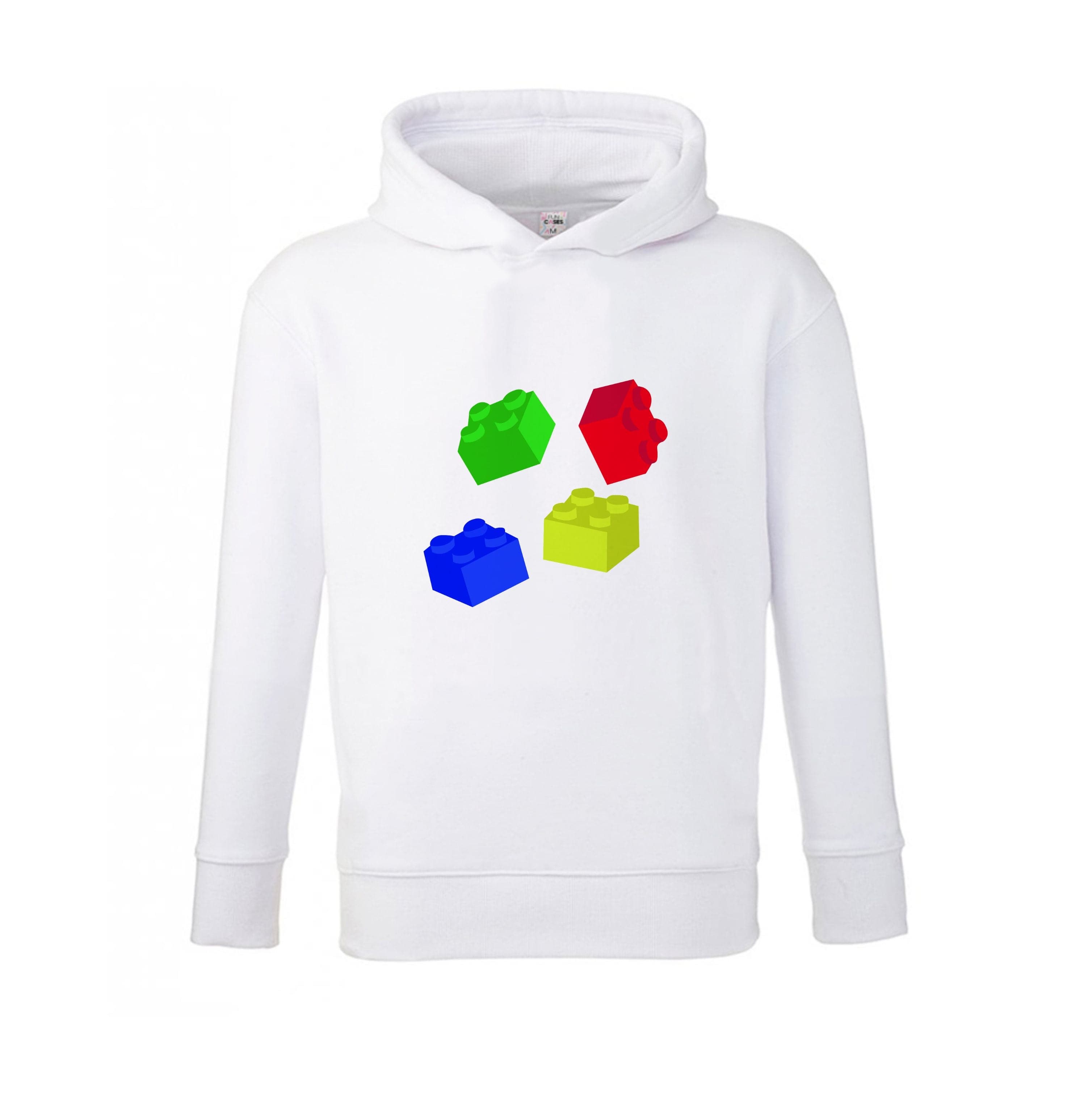 Coloured Bricks Kids Hoodie