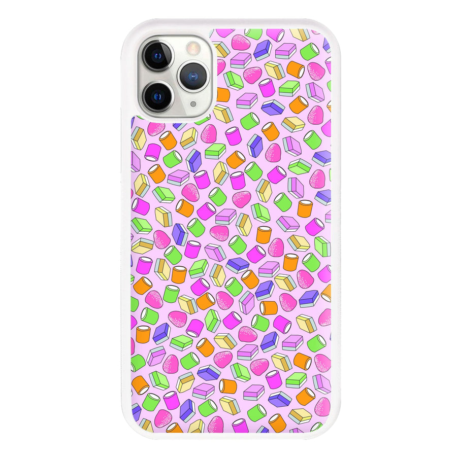 Pink Dolly Mix - Sweets Patterns Phone Case