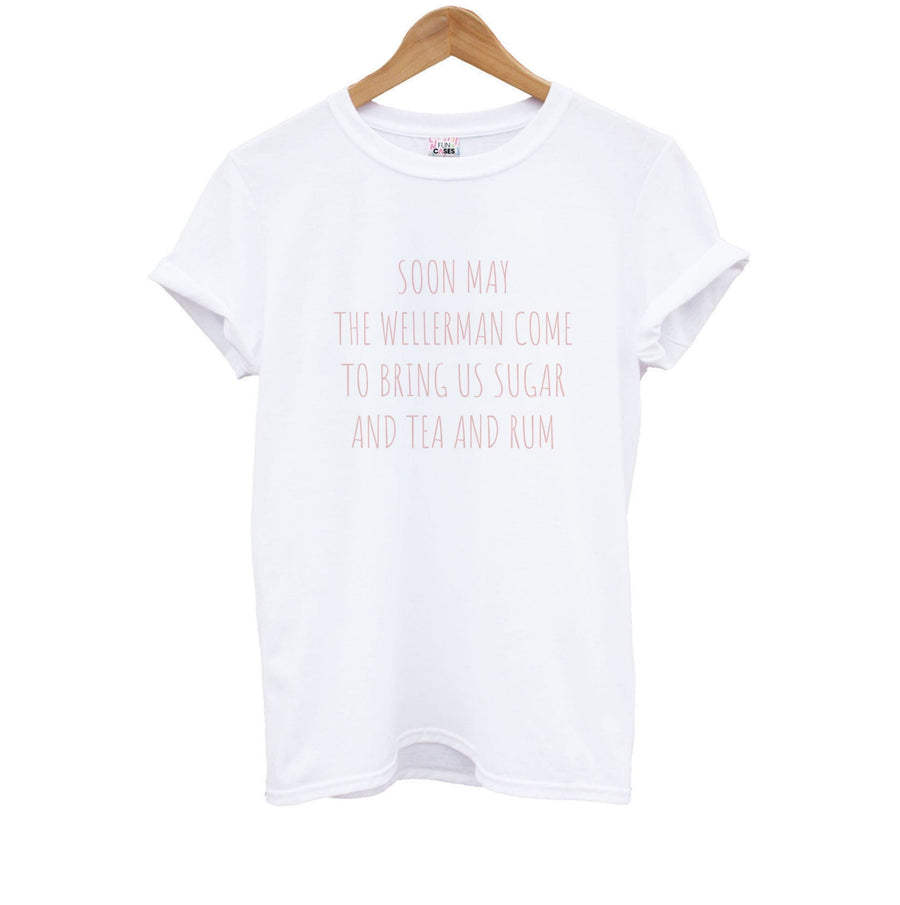 Wellerman - Sea Shanty TikTok Kids T-Shirt