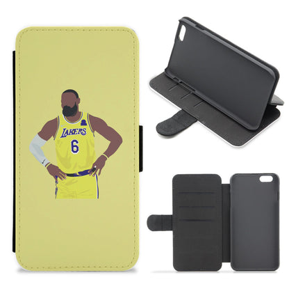 Lebron - Baskteball Flip / Wallet Phone Case