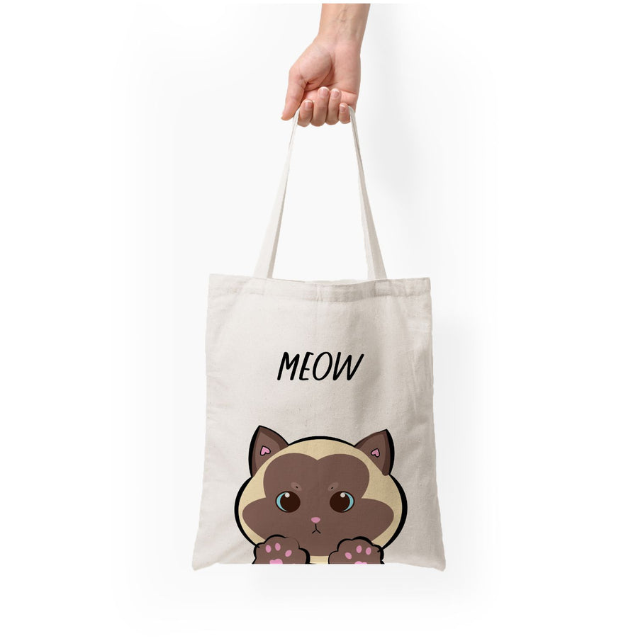 Meow Green - Cats Tote Bag