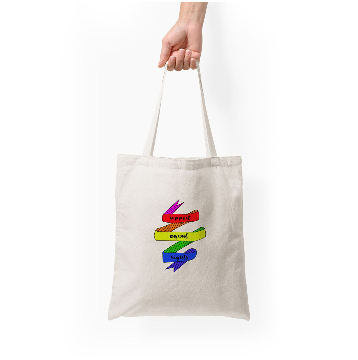 Support equal rights - Pride Tote Bag