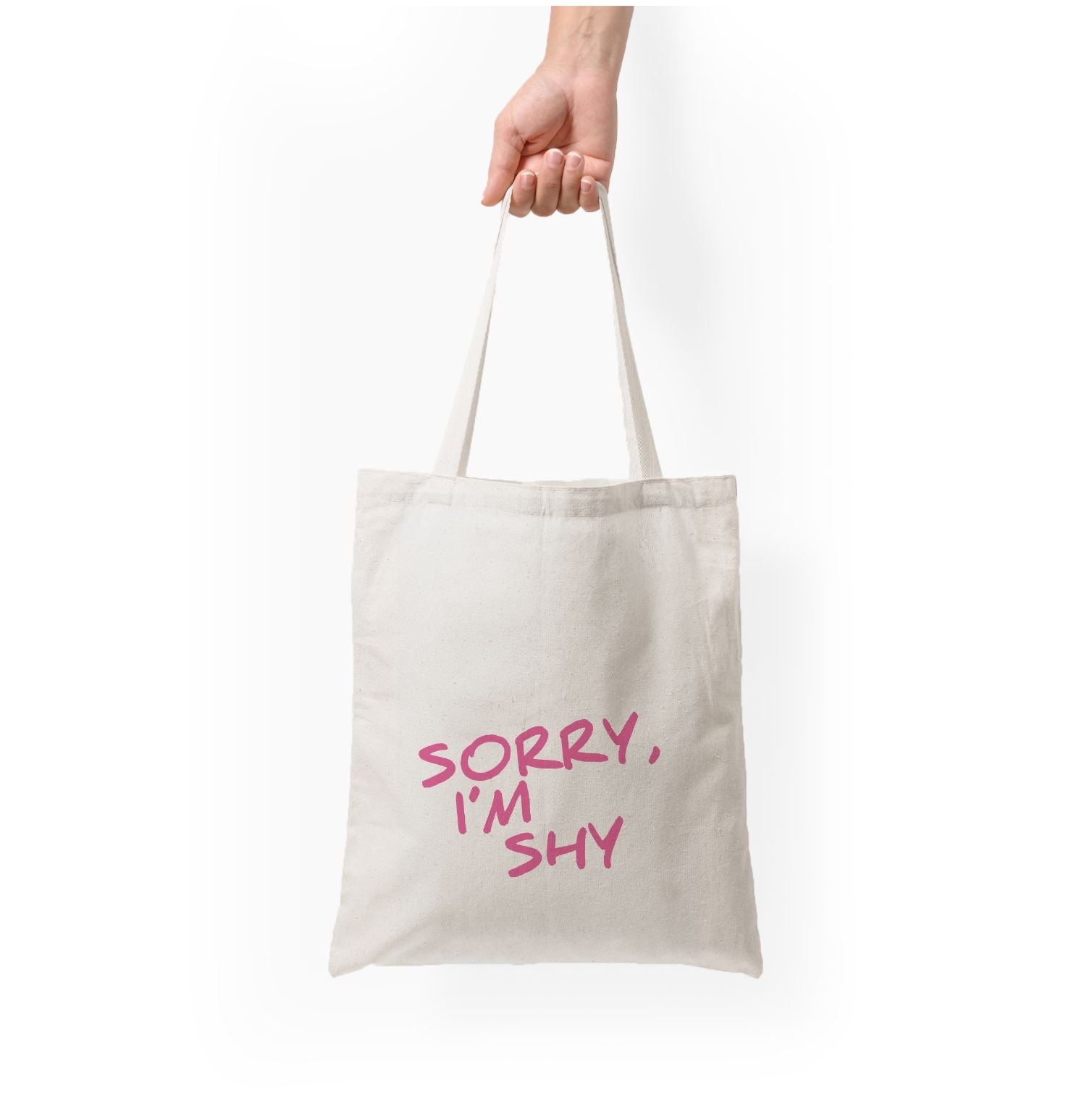 Sorry, I'm Shy - Nessat Tote Bag