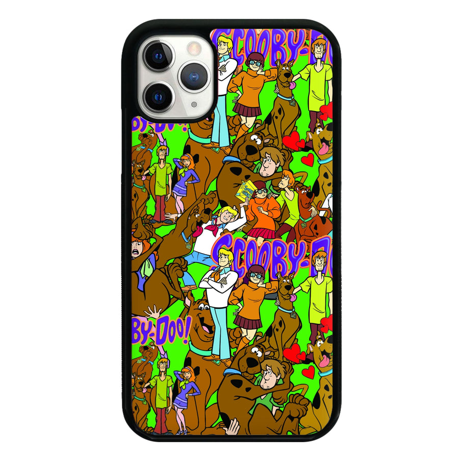 Collage - Scooby Doo Phone Case